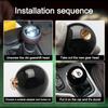 POSSBAY New Universal Black No.8 Billiard Ball Round Custom Gear Shifter Shift Knob