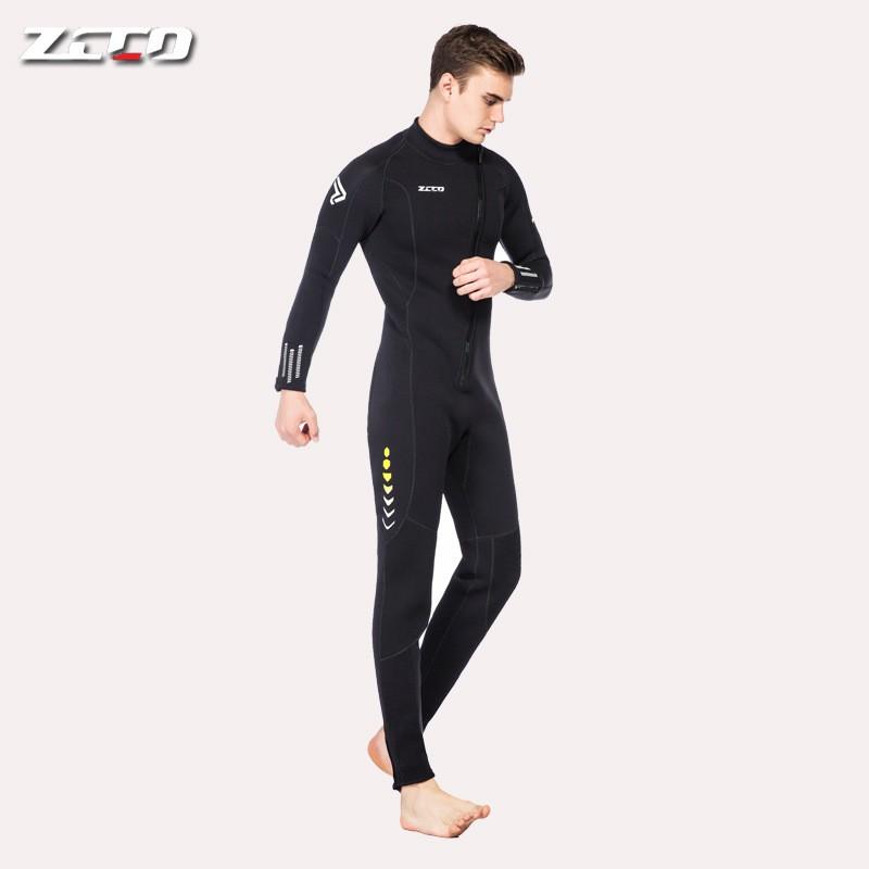 3mm Neoprene Wetsuit Men Women Full Body Warm Surfing Diving Snorkeling Winter Swimming Suit