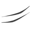 2 Pcs Headlight Eyebrow Glossy Black Trim Left Right Eyelid Trim for 1 Series F20 F21 Facelift