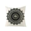 Богемный стиль мандала Полиэстеровая наволочка Квадратная наволочка для диванной подушки Дом