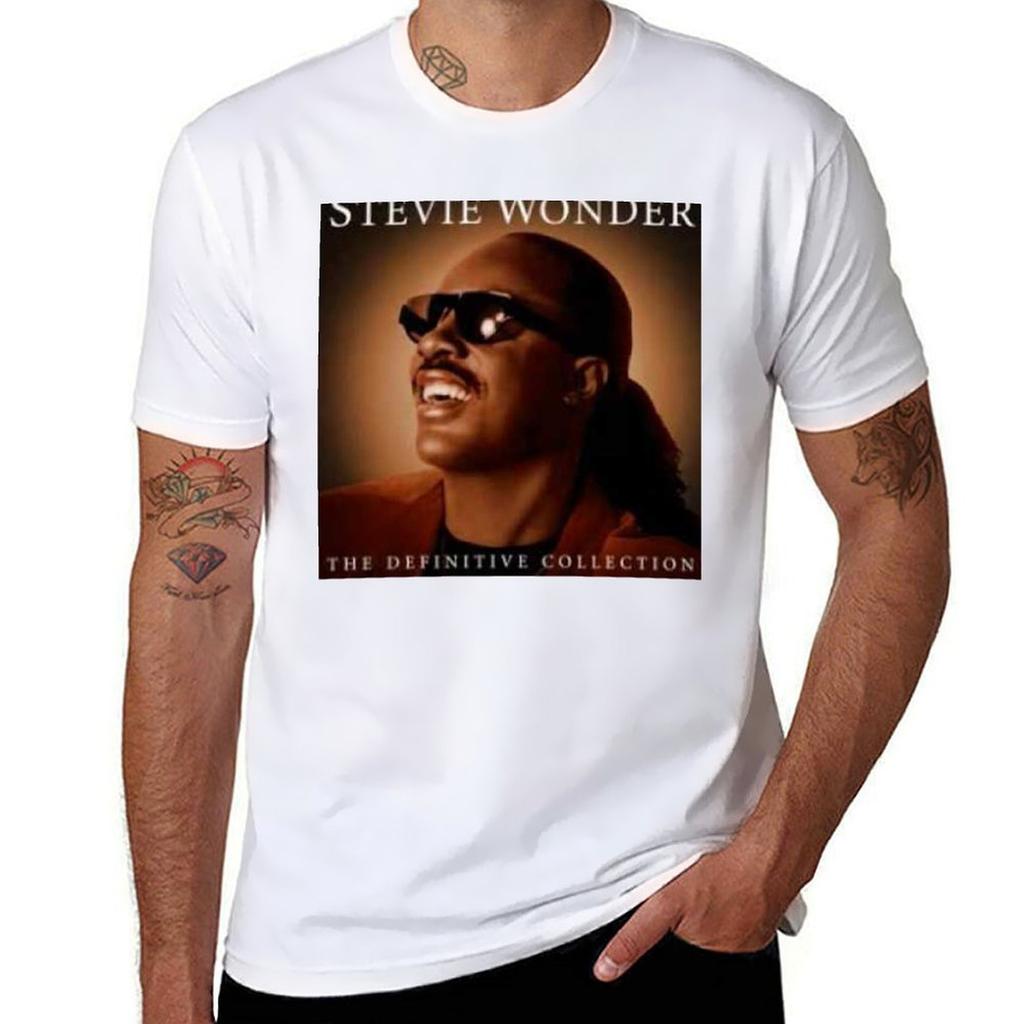 Stevie Wonder Tshirt Daily Casual Short Sleeve Tee Shirt