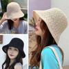 Summer Foldable Double-sided Wide Brim Anti-UV Outdoor Beach Cap Fisherman Cap Sun Hat Bucket Hat