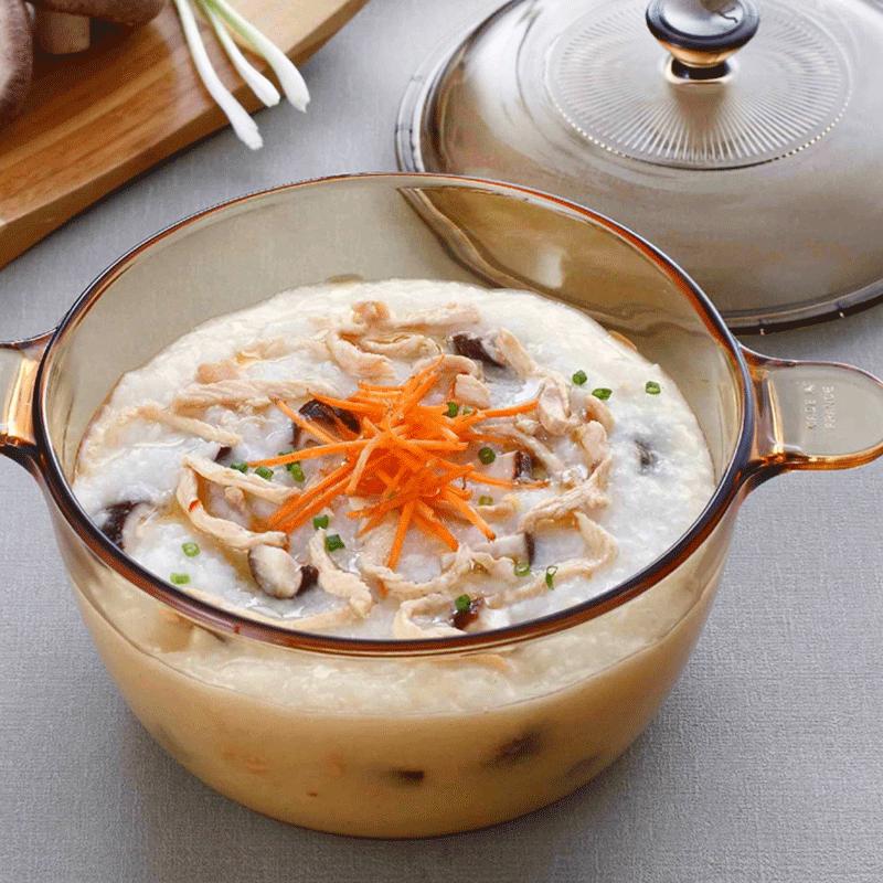 VISIONS Corning Transparent Glass Casserole Pot 1.5L