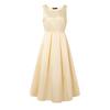 ZANZEA Women Casual Round Neck Sleeveless Summer A-Line Dress