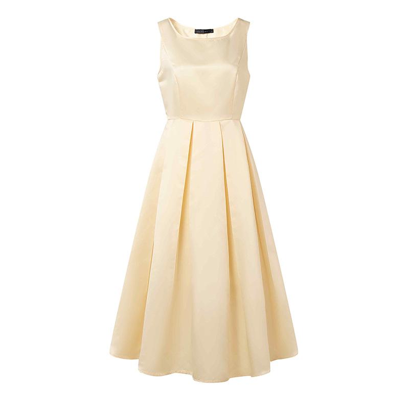 ZANZEA Women Casual Round Neck Sleeveless Summer A-Line Dress