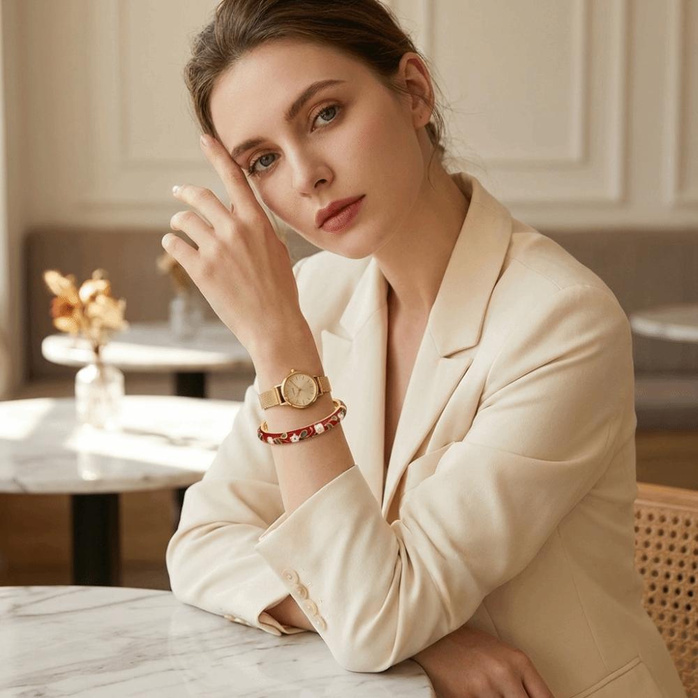 Zinc Zinc Zinc Alloy Enamel Bracelet Floral Motifs Flower Texture Bracelet Dropped Glaze Bracelet African