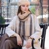 Thick Winter Warm Scarf New Women Knitted Plaid Design Pashmina Shawls Cashmere Shawl Lady Wrap Tassel Scarves