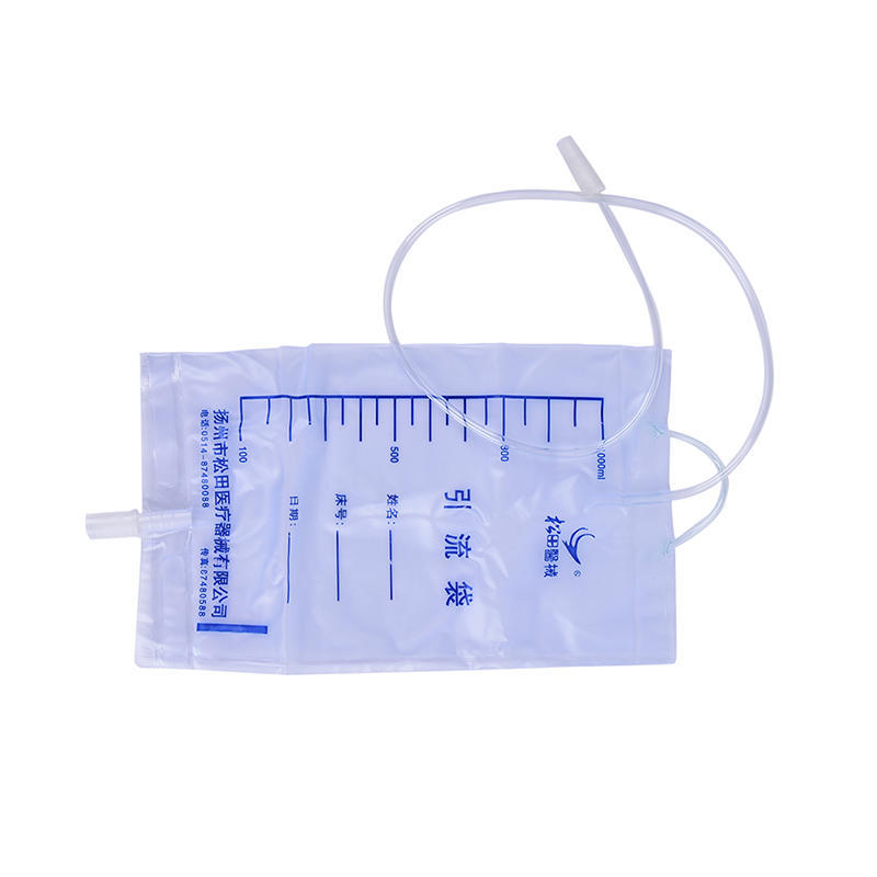 5Pcs Medical Disposable Urine Bag Male Drainage Bag 1000Ml Urine Collector,