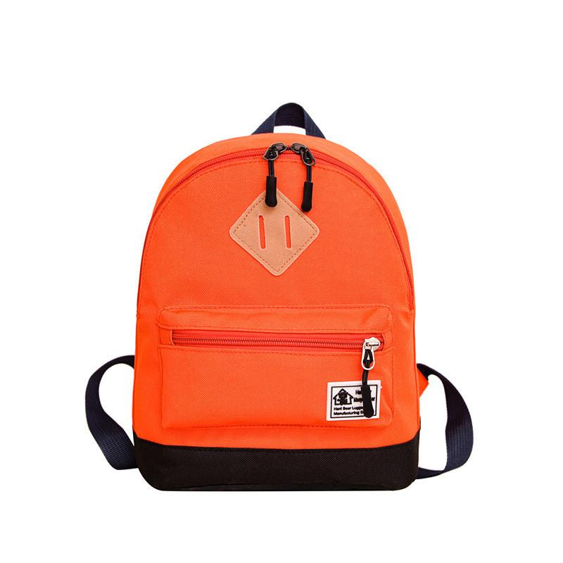 Милый школьный рюкзак из ткани Оксфорд для детей Различные цвета Унисекс Дизайн