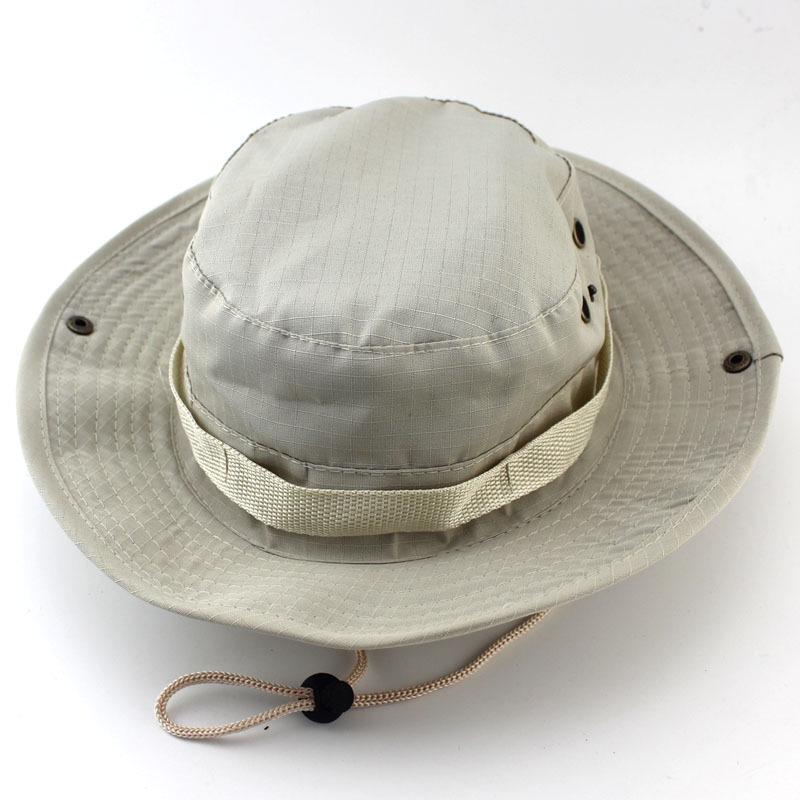 Unisex Outdoor Camouflage Boonie Hat for Camping, Fishing, and Travel - Sun Protection Included