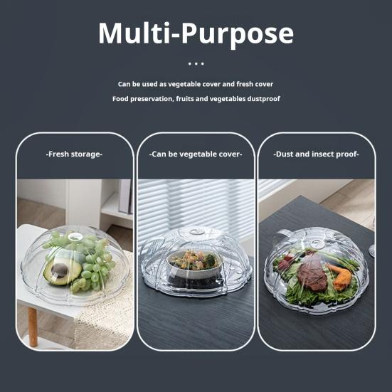 Брызгозащищенная крышка духовки Прозрачная термостойкая крышка для пищевых продуктов с ручкой Не содержит BPA