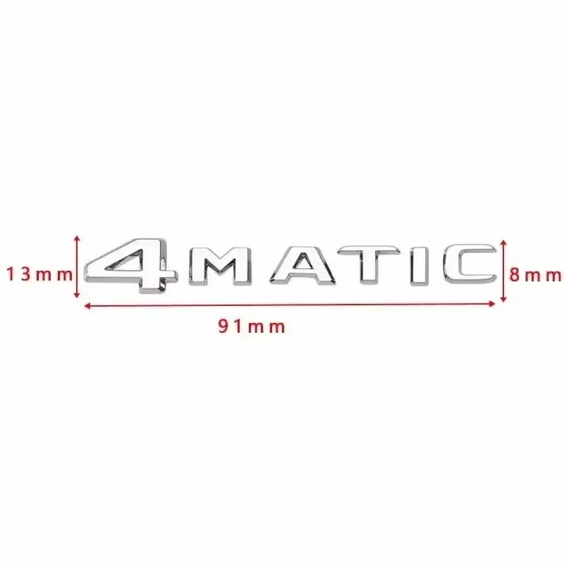 YEW1 MAYBACH 4MATIC AMG TURBO Letter Emblem Badge Interior Center Console Logo Car Styling Accessory 3D Sticker For Mercedes Benz1