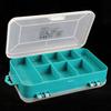 Component Box Thickened Impact-resistant 8 Grids Multipurpose Tool Storage Holder for Hardware Tools
