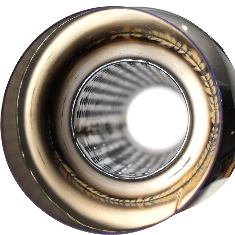 Универсальный 2 "впускной 3" выпускной глушитель, труба из нержавеющей стали для мотоцикла, автомобильные детали, глушитель, хвостовая труба, автозапчасти TP-1018