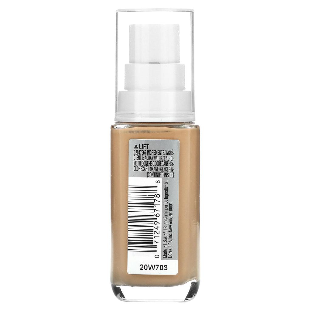 L'Oréal, True Match, Super Blendable Foundation, W4 Warm Light Medium, 1 Fl Oz (30 Ml)