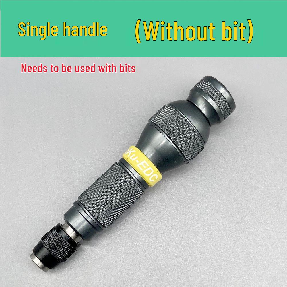 EDC Алюминиевый сплав 6.35 Рукоятка для бит Металлическая отвертка