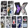 Чехол для телефона Аниме HunterX для Samsung Galaxy Z Flip7 Flip6 5G Flip5 Flip4 Flip3 ZFlip 7 6 3 4 5 Ударопрочная задняя крышка Galaxy Z Fl