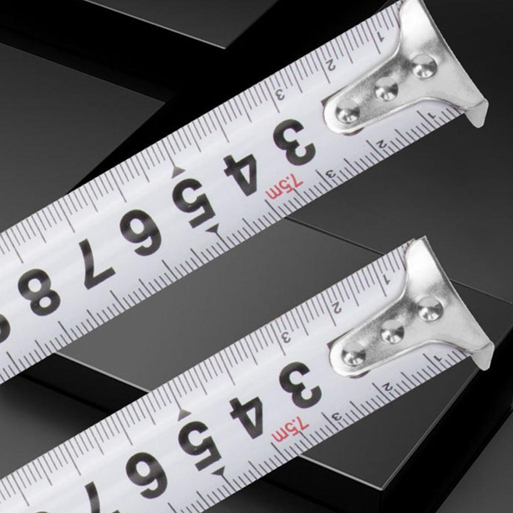 3/5/7.5/10 м Рулетка Метрическая линейка Портативная Самоблокирующаяся Измерительная лента с Зажимом для ремня Профессиональная Измерительная лента