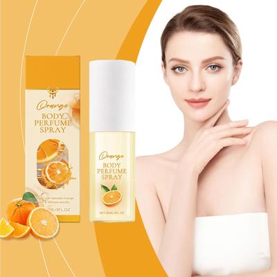 Парфюмированный спрей для тела Orange Body, элегантный, свежий, портативный фруктовый спрей 90 мл