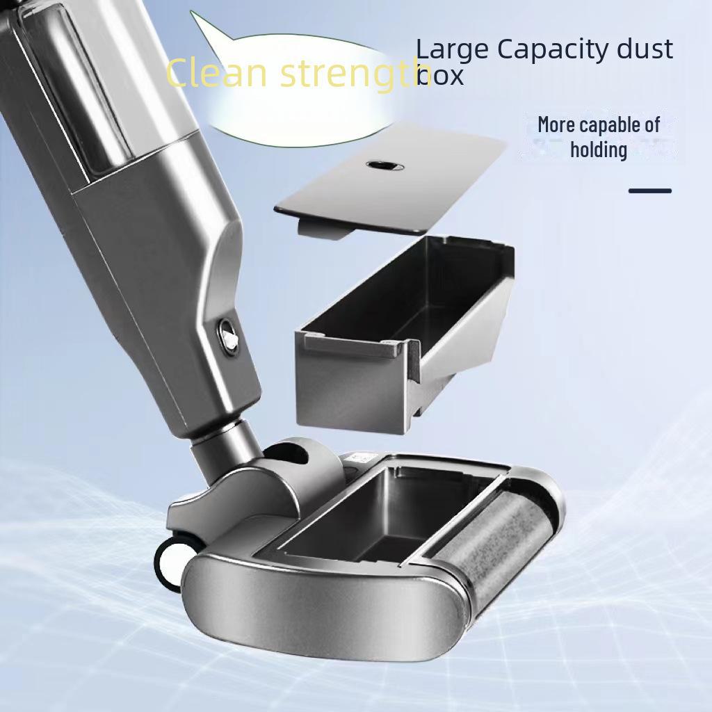 Умный очиститель пола 3 в 1: Поломоечная машина, пылесос и подметальная машина с функцией самоочистки и стерилизации для домашнего использования.