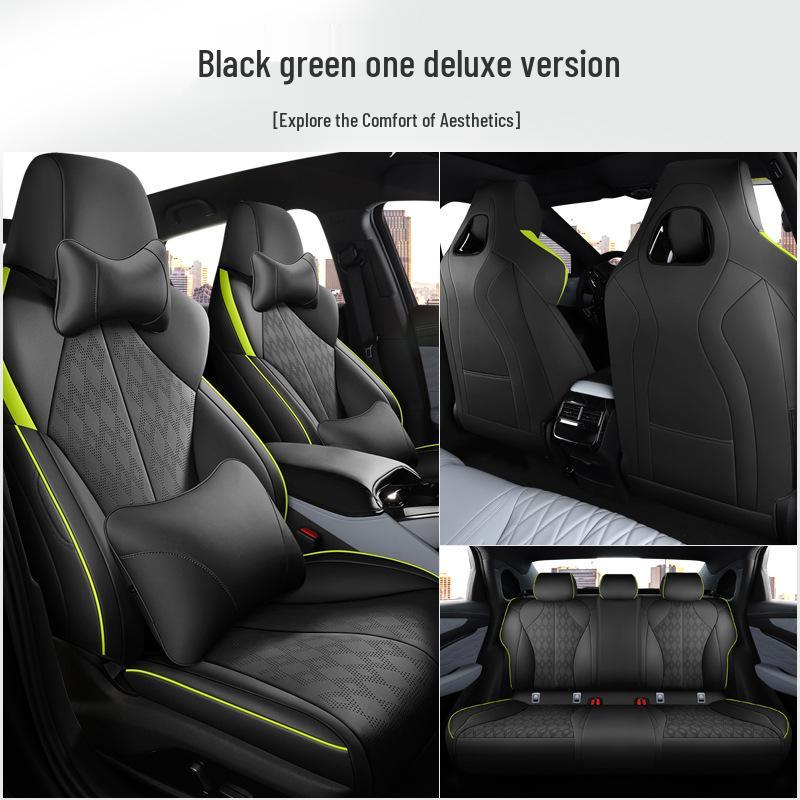Чехол на сиденье BYD Seal: Перфорированная, Дышащая, Роскошная, Подушка-полупакет для всех сезонов.