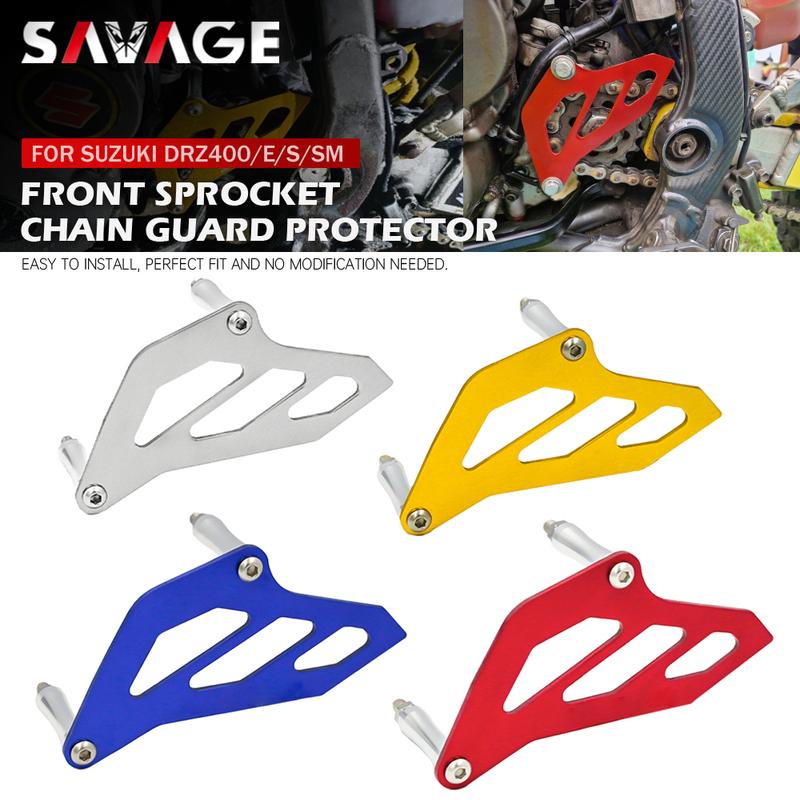 Front Sprocket Chain Protector For SUZUKI DRZ400SM DRZ400S DRZ400E DRZ400 E/S/SM Motorcycle Accessories Chain Guide Guard Cover