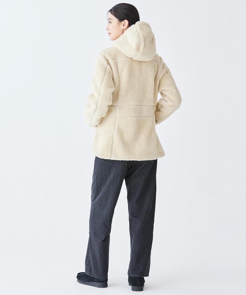 LL Bean Mountain Pile Fleece US Fit Size Alloy 1000043954 Women's Hoodie, Regular, XS, Gray,