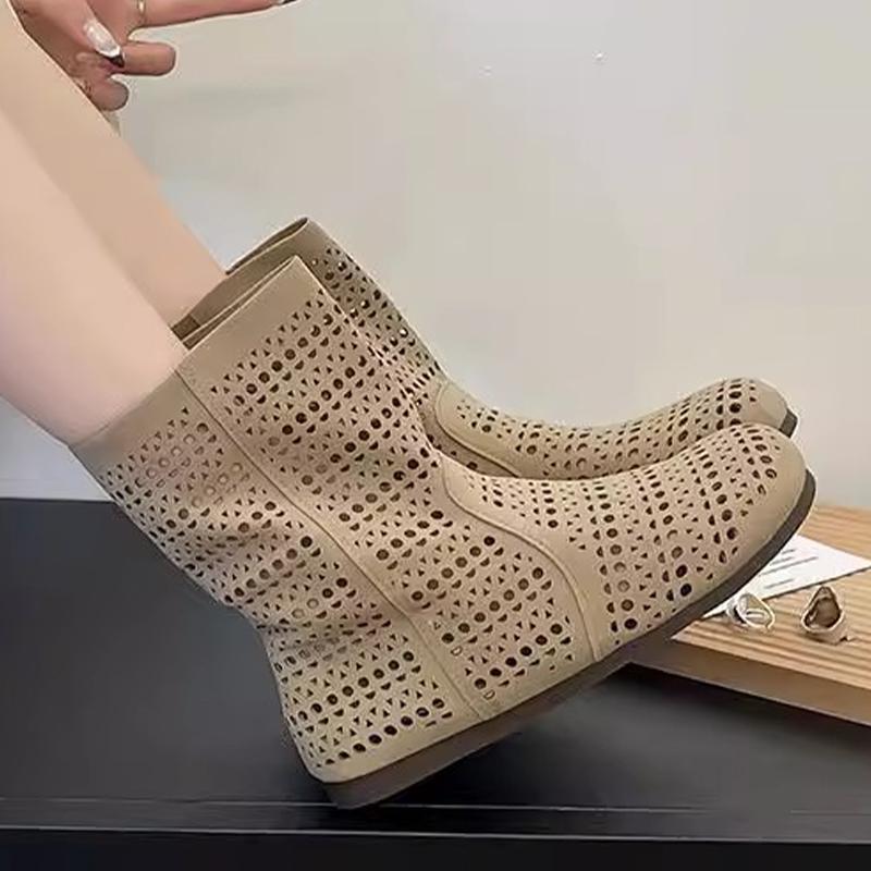 Модная женская обувь на плоской подошве, дизайнерские сандалии на щиколотке, новая летняя женская спортивная обувь 2025, модные крутые ботинки, платье, дышащая