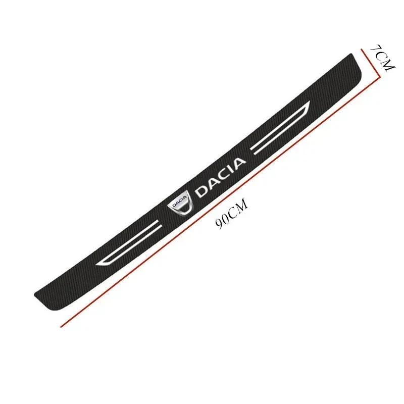 BGT1 2025 for DACIA Dokker Jogger Duster Logan Sandero Lodgy Spring Bigster Car Door Sill Protector Trunk Bumper Guard Sticker Decals