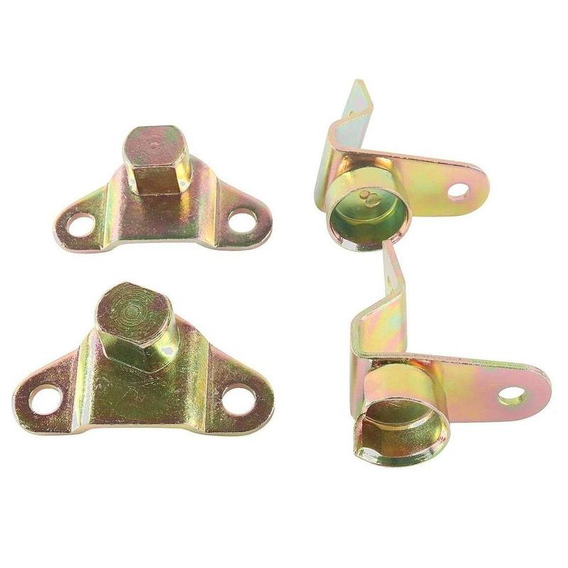 15078745 Tailgate Hinge Kit Accessories Gold Heavy Duty Metal for 1500 2500 3500 Classic Sturdy Spare Parts