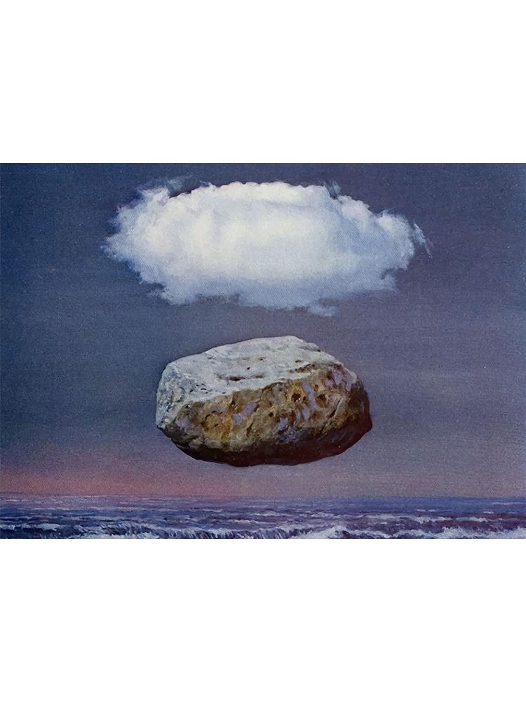 Famous Surrealism Arts Posters Canvas Painting Abstract Rene Magritte Wall Picture Print For Gallery Bedroom Home Decoration
