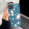 Рождественский Мультяшный Чехол на Телефон для Нового Года для iPhone 15 14 11 12 13 Mini Pro XS Max Чехол 6 7 8 Plus X XR SE 2020 Funda Shell