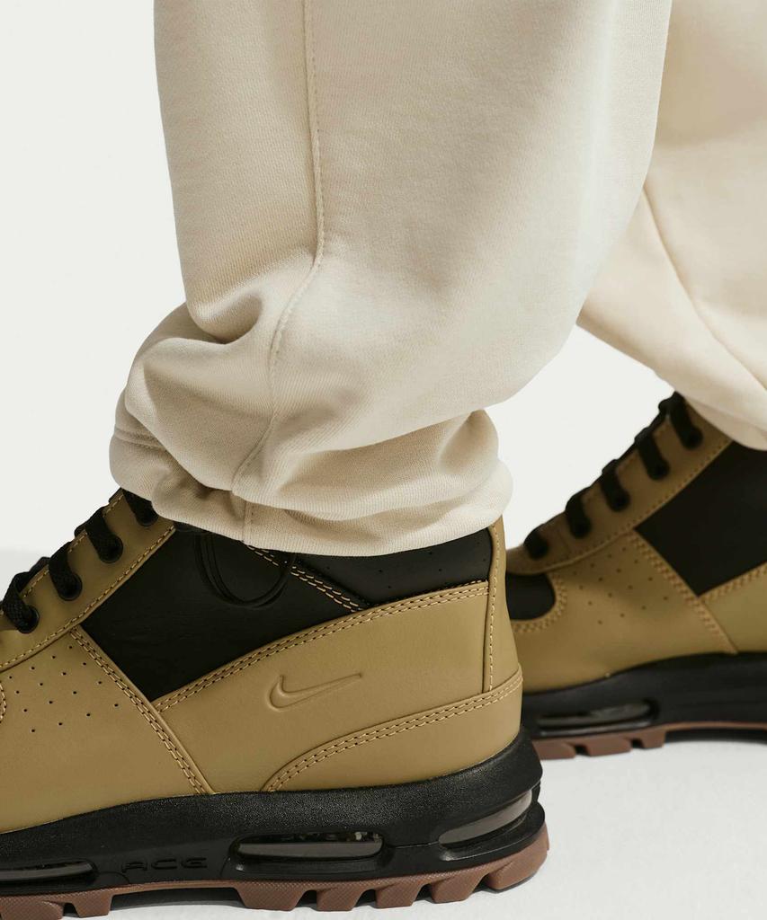 Nike Спортивные штаны Club Oversized из французского терри M - Светло-хаки:Белый / If0722-229