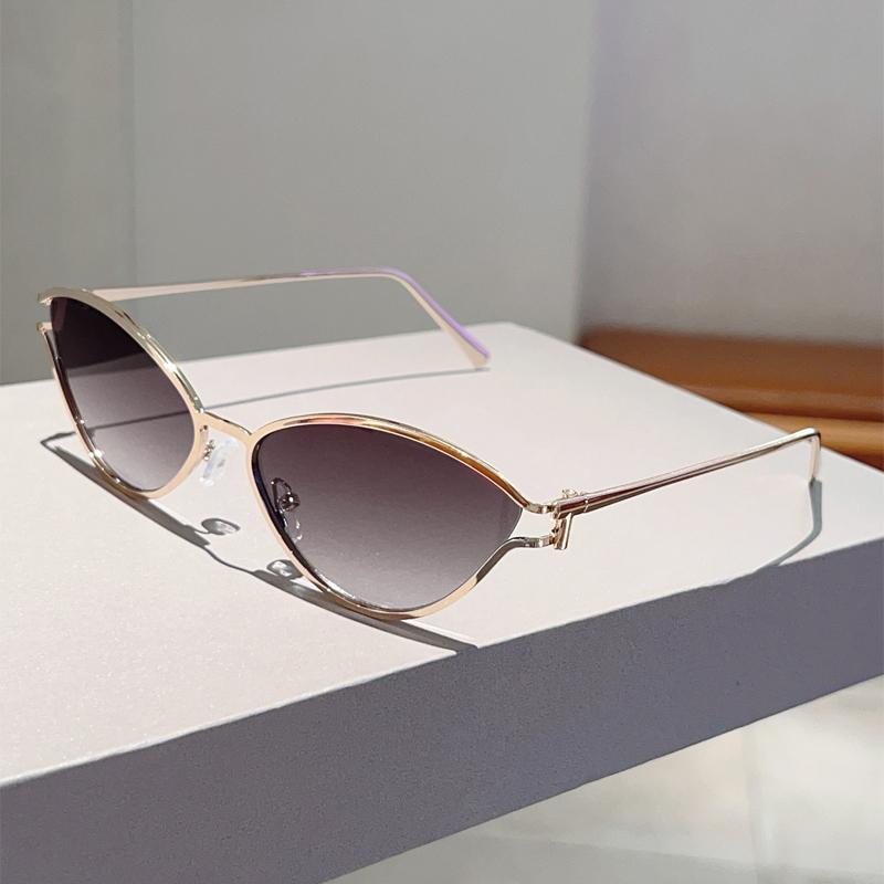 Женские винтажные солнцезащитные очки Новая мода Кошачий глаз Разноцветные Повседневные оттенки Ретро Трендовый Дизайн Роскошного бренда Солнцезащитные очки