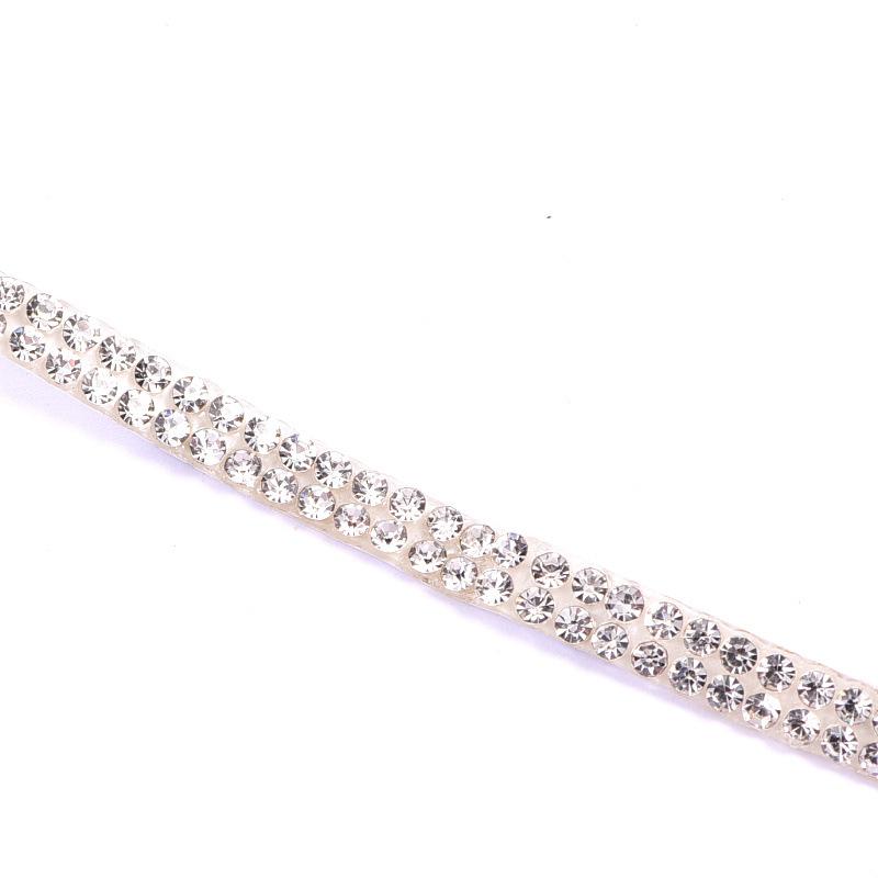 Glass Mesh Drill Row Drill Double-Sided Rubber Drill Piece Diy Rhinestone Mobile Phone Beauty Case Car Drill Sticker Accessories