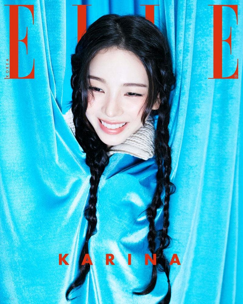 Официальный ELLE Elle: Журнал 2026.09 Обложка aespa Карина