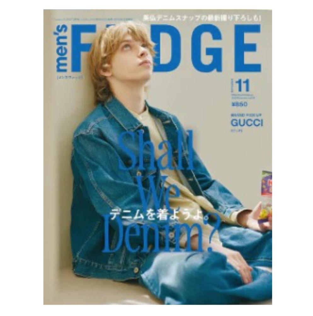 СОВЕРШЕННО НОВЫЙ мужской FUDGE Том 168-177 2025 Японский журнал о моде