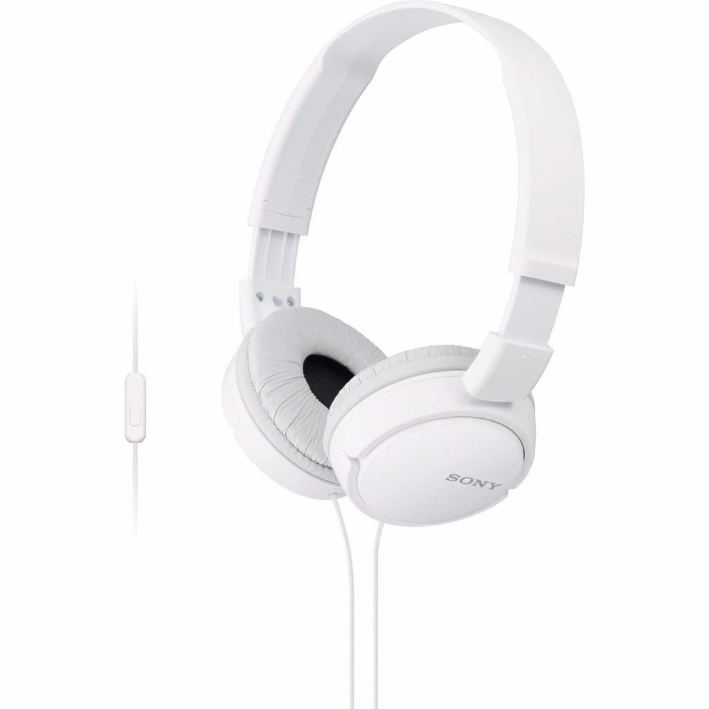 SONY Smartphone Compatible Headphones Model Number Cord (White) 1.2m