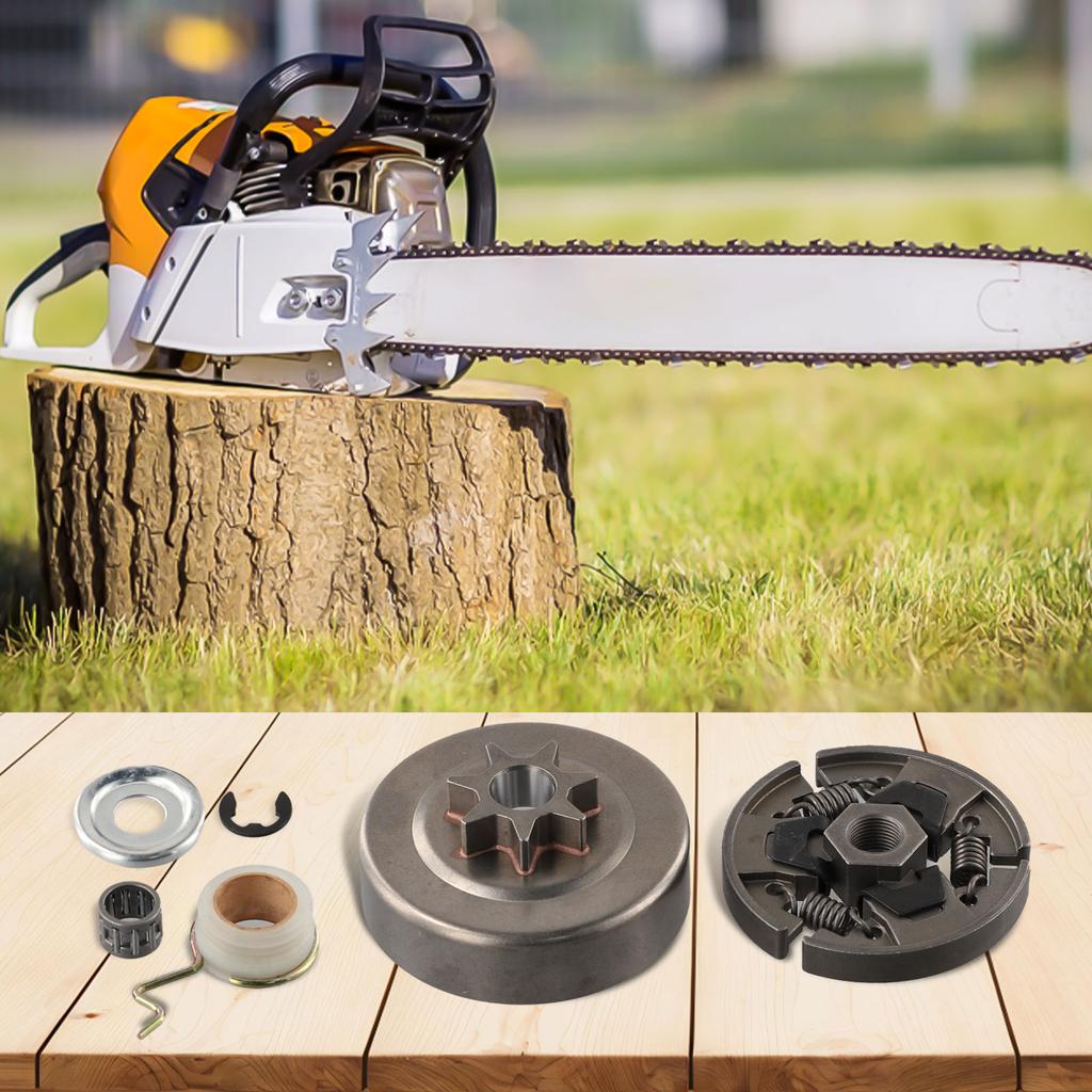 Sprocket Clutch Drum Kit Needle Bearing Oil Pump Worm Gear For Stihl 018 023 025 MS170 MS180 MS210 MS230 MS250 Chainsaw Parts