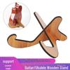 Portable Foldable Wooden Guitar Stand for Folk and Classical Guitars