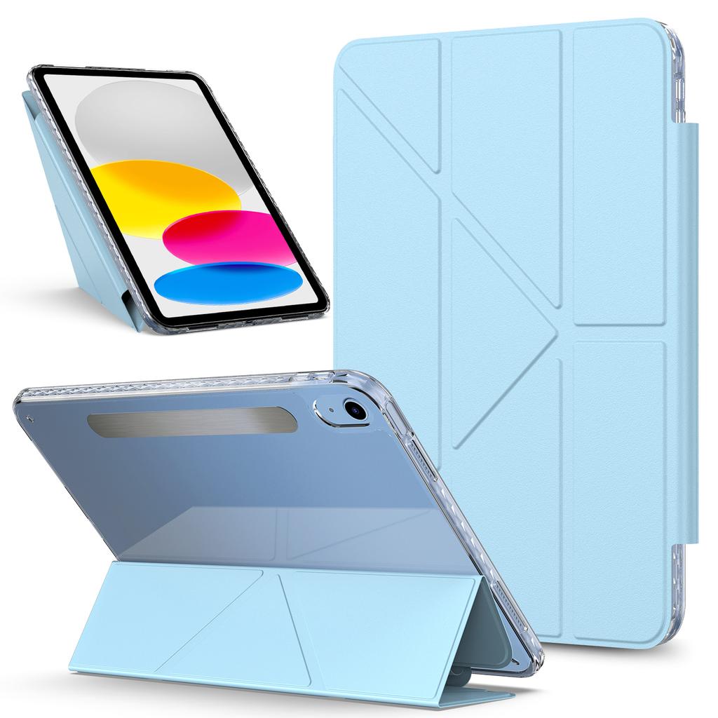 Для iPad (2025)/10.9 (2022) Чехол-подставка для планшета Магнитная съемная обложка из ПУ кожи с функцией автоматического пробуждения/засыпания