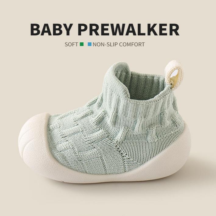 Baby Soft-soled Floor Socks Baby Cool Toddler Shoes Solid Color Non-slip Children's Shoes