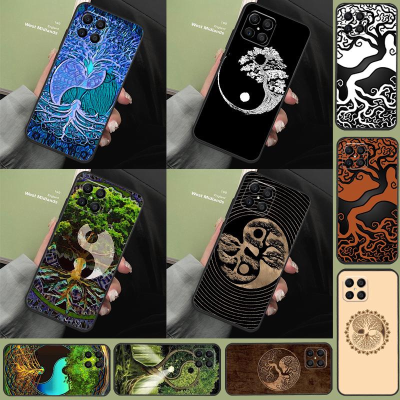 Чехол 'Древо Жизни Инь-Ян' для Honor X9a X8a X8b X9b X9c X8 X9 50 70 90 Lite Honor 200 Pro Magic 7 5 6 Lite Чехол