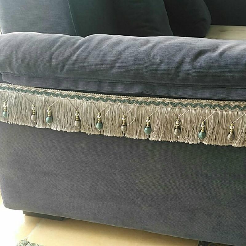 2/4/6 метровая лента для штор с кисточками, ширина 10 см, кисточки, бахрома, отделка для шитья постельного белья, штор, аксессуары для обивки своими руками