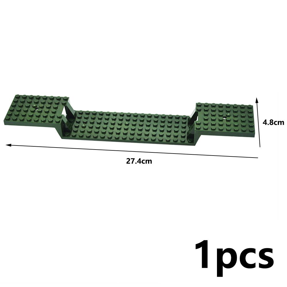 MOC Высокотехнологичная Базовая Пластина для Поезда 6x28 6x24 Точек Строительные Блоки Автомобиль Грузовик Нижняя Пластина