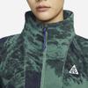Nike ACG Wolf Tree All Over Print Half Zip Stand Collar Sports Sweatshirt Women Sweatshirt Coastal-Blue FN1935-361