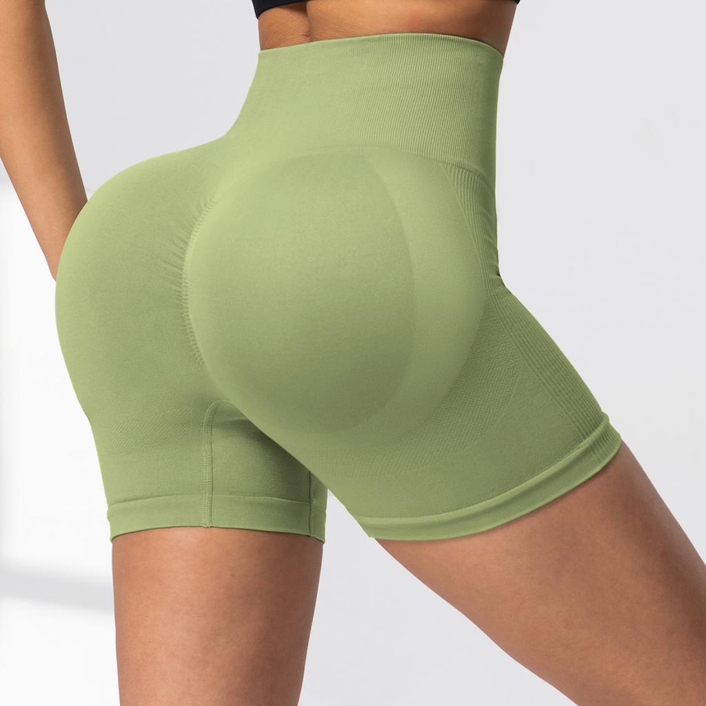 Summer Women's Fitness Yoga Shorts High Waist Sports Gym Shorts Push Up Casual Shorts