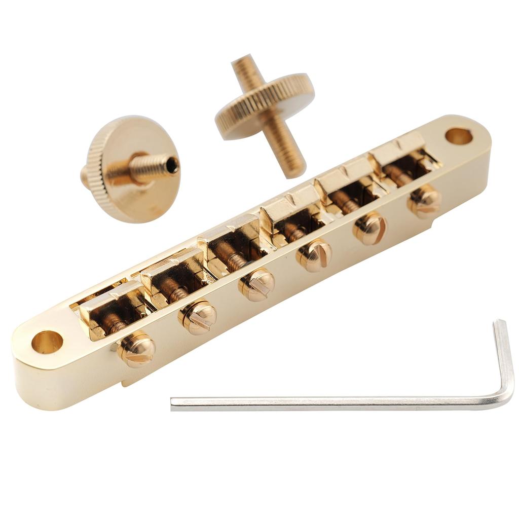 Musiclily Pro Bridge for Epiphone Les Paul Electric Gold 10.4mm ABR-1 Tune-O-Matic SG-Style Guitars,