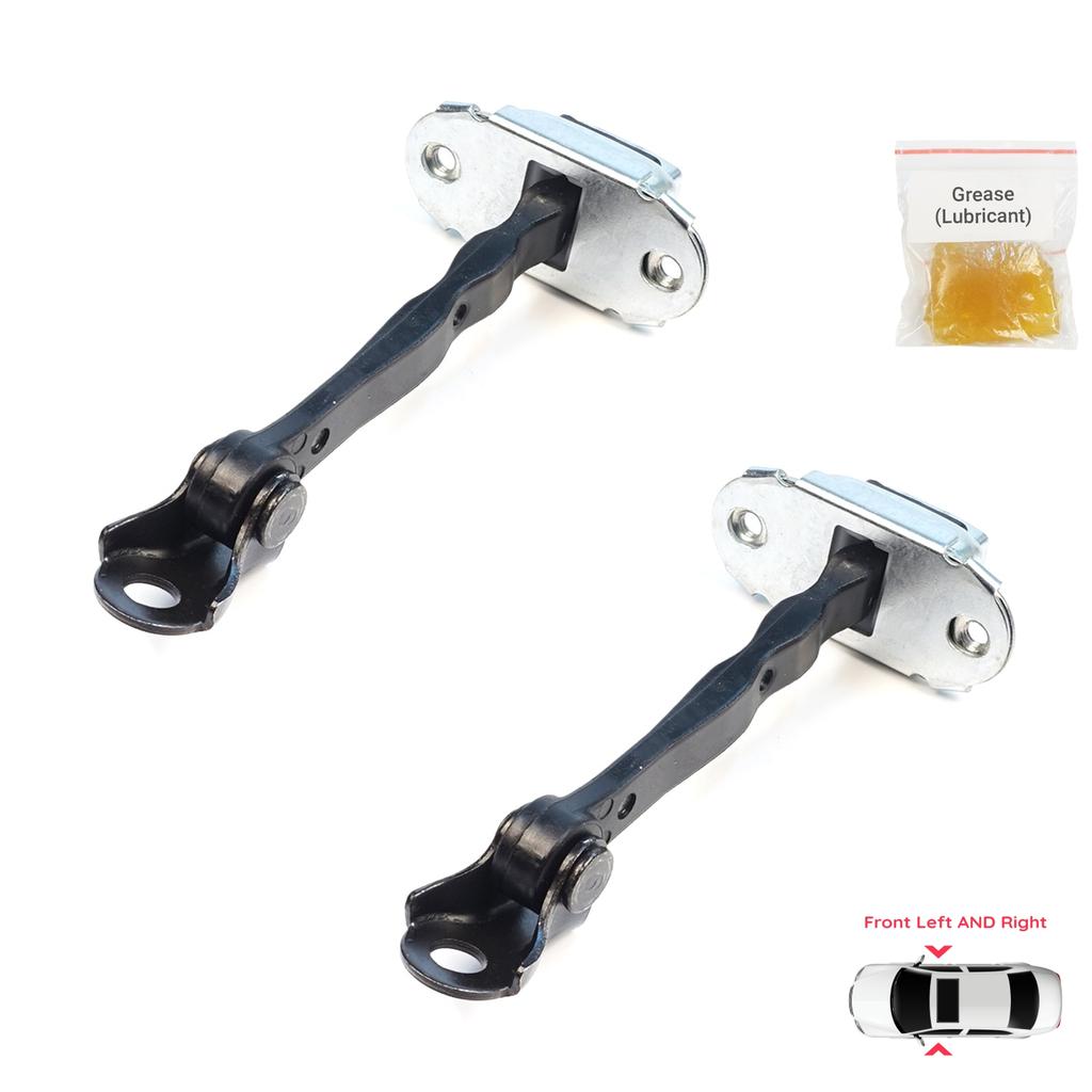 EDP1635-1 2 Pieces Front Door Stop Check Assy Limiter Strap for Nissan Micra MK4 K13 K13K K13KK 2011-2022 804301HB0A