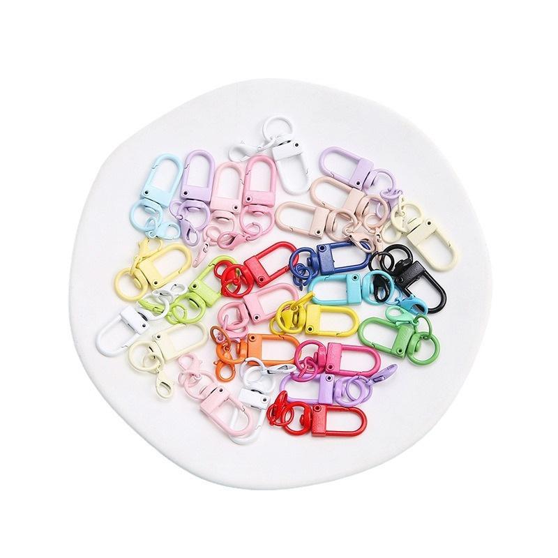 1 шт. сплав симпатичные аксессуары для ожерелья своими руками пряжка для собак красочные украшения изготовление брелок с застежкой-лобстером